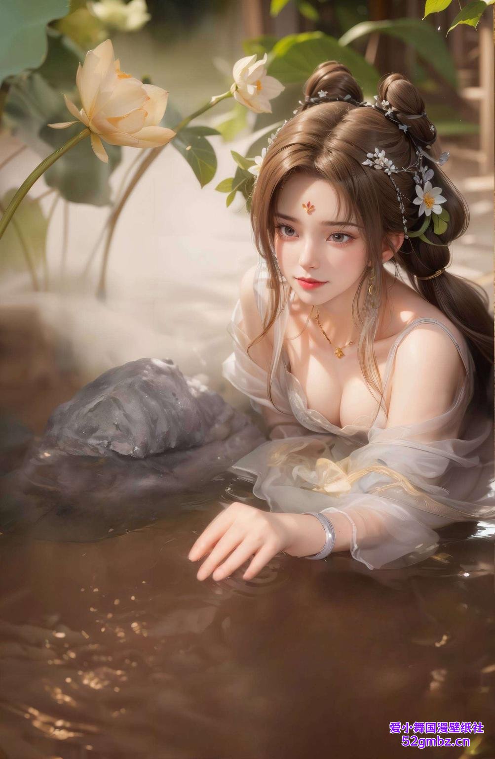 朋友们！这款古风漫画壁纸不仅护眼