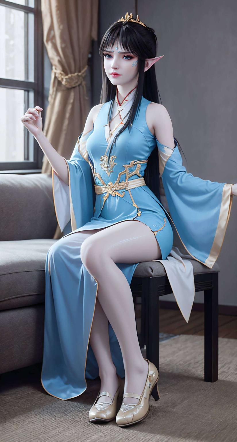 清儿的眼眸里美得让人心疼