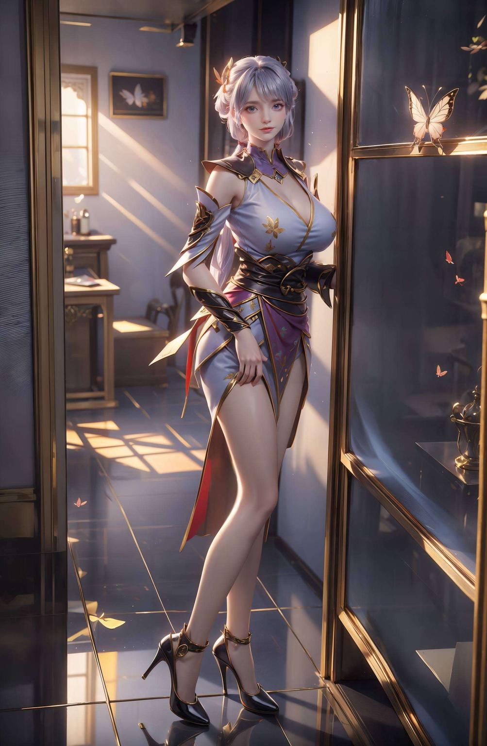 粉色浪漫4K高清免费秀！甜美与优雅并存