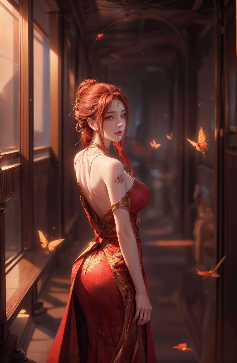 凤凰展翅点亮手机锁屏！精美P图