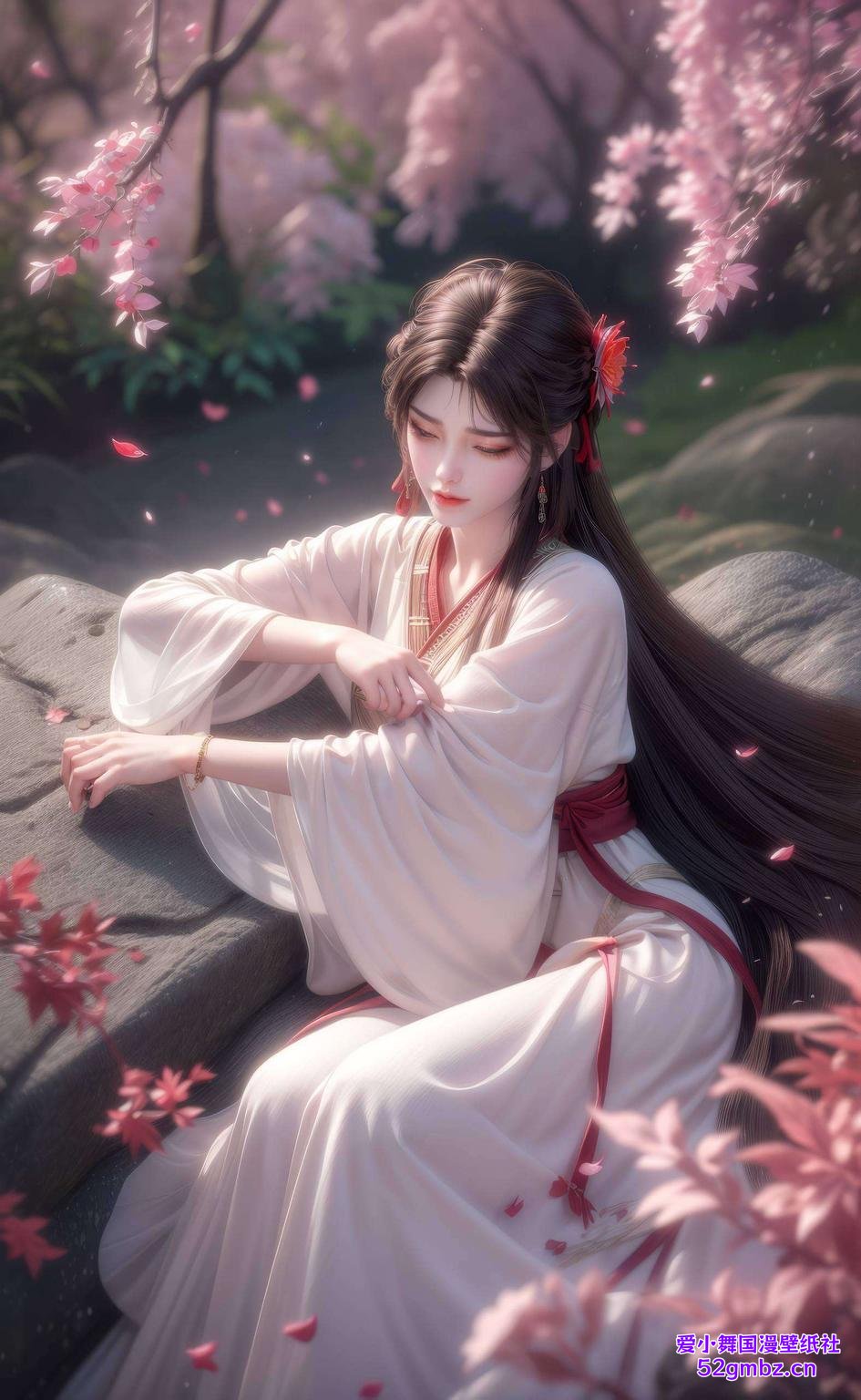 绝对让火灵儿155高清壁纸粉丝尖叫！粉嫩的色彩加上火灵儿灵动的眼神