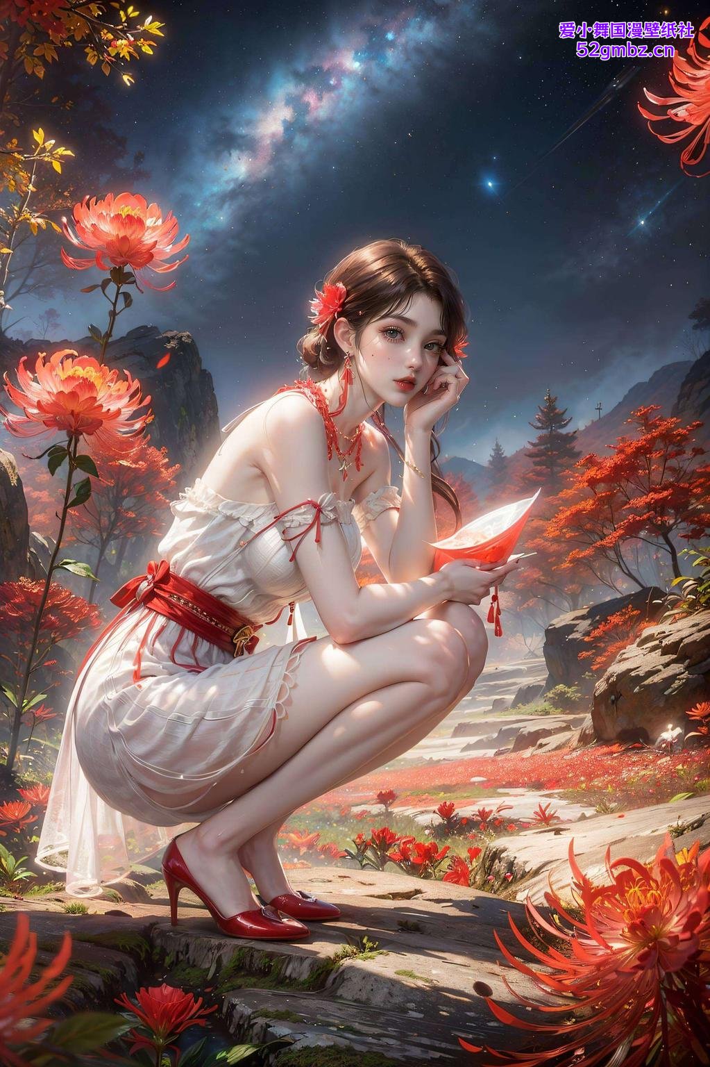 火灵儿高清4k壁纸感受国漫之美