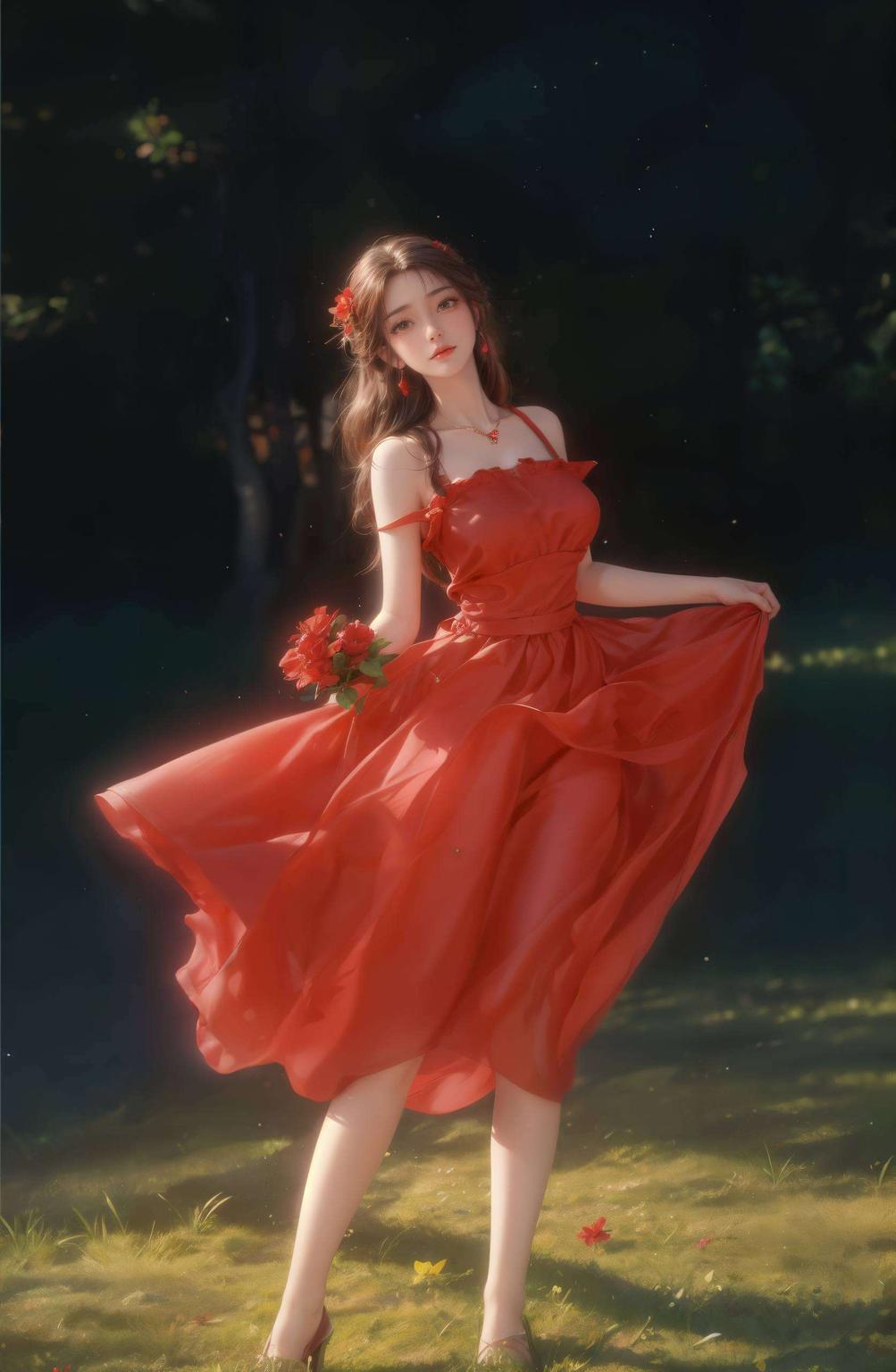 火灵儿动画壁纸少女灵动魅力尽显