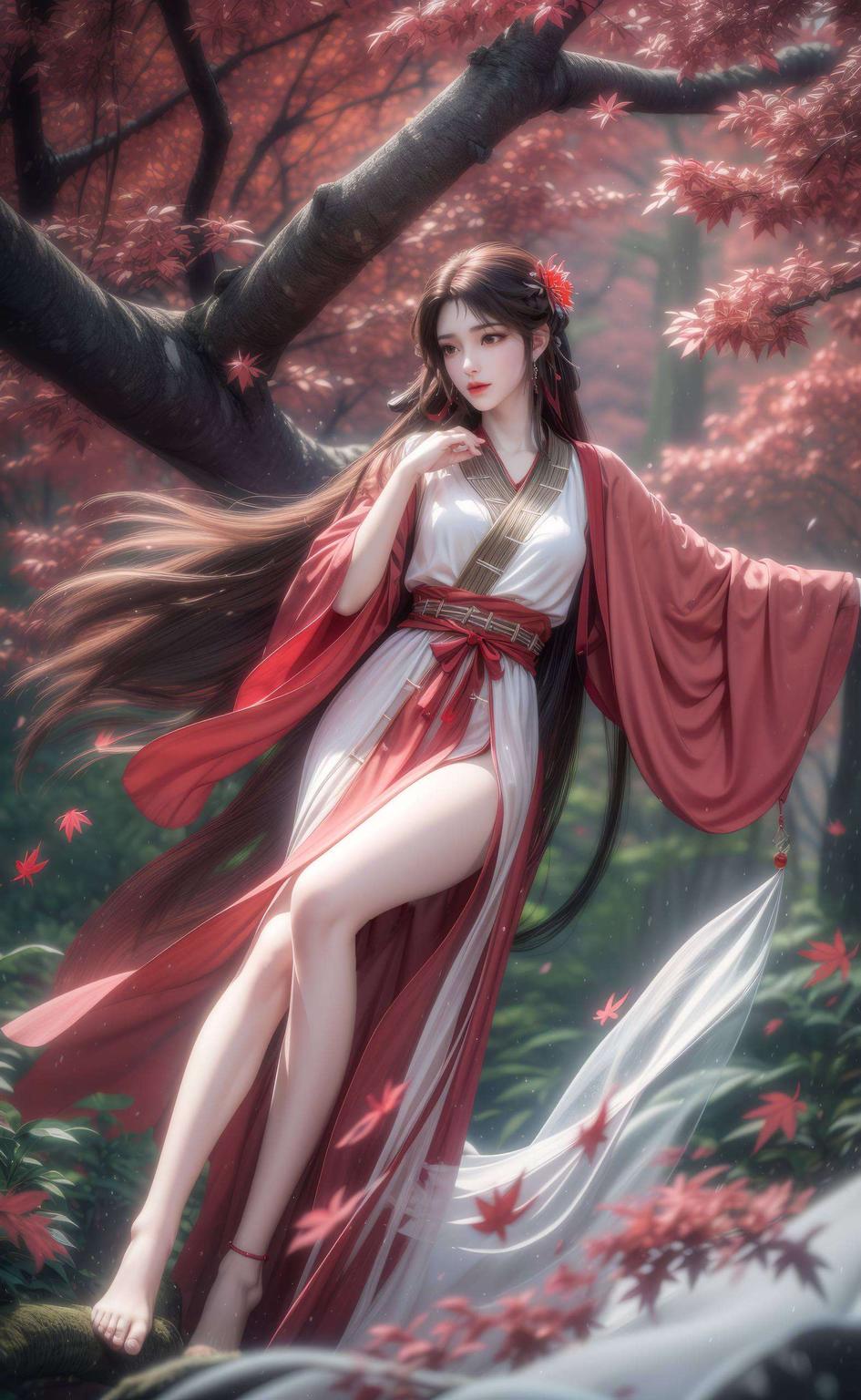 火灵儿静待石昊归唯美壁纸