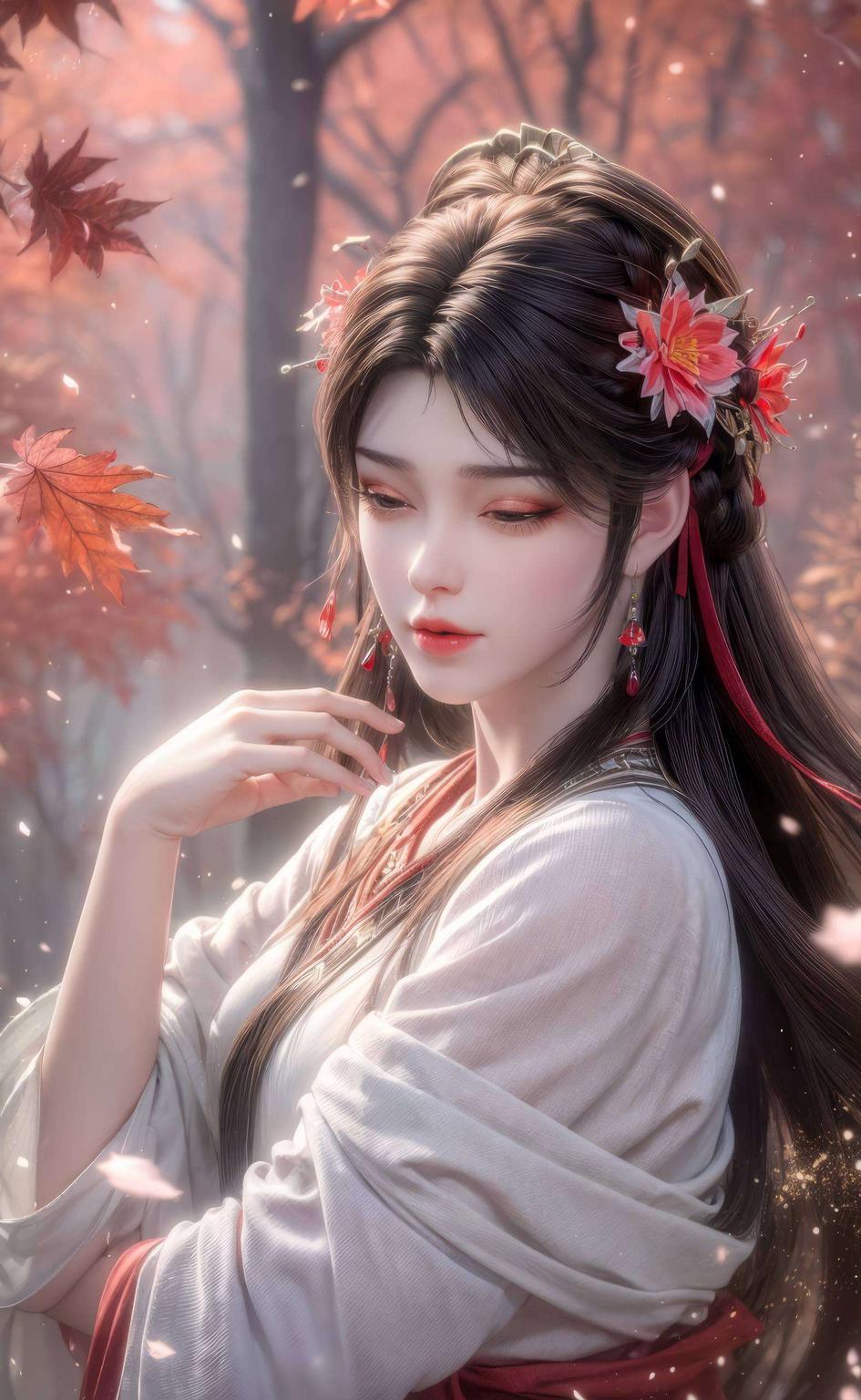 火灵儿超清竖屏壁纸点亮你的Win10桌面