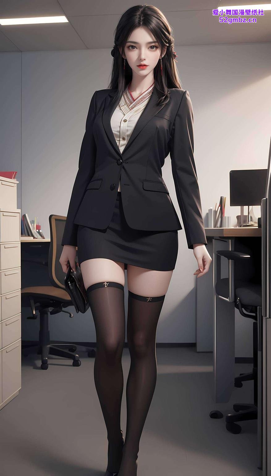 细腻描绘火灵儿壁纸平板