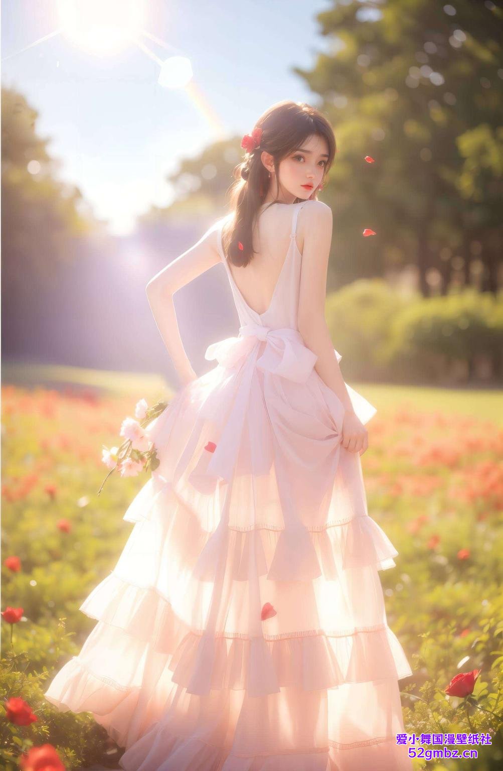 清冷色调中藏着温柔的秘密火灵儿Al的伤感壁纸