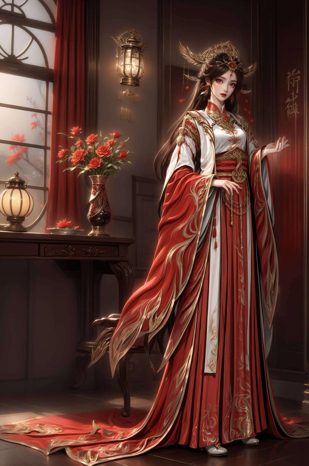 一位少女火灵儿翩翩起舞绝对让你的电脑瞬间变身动漫世界！