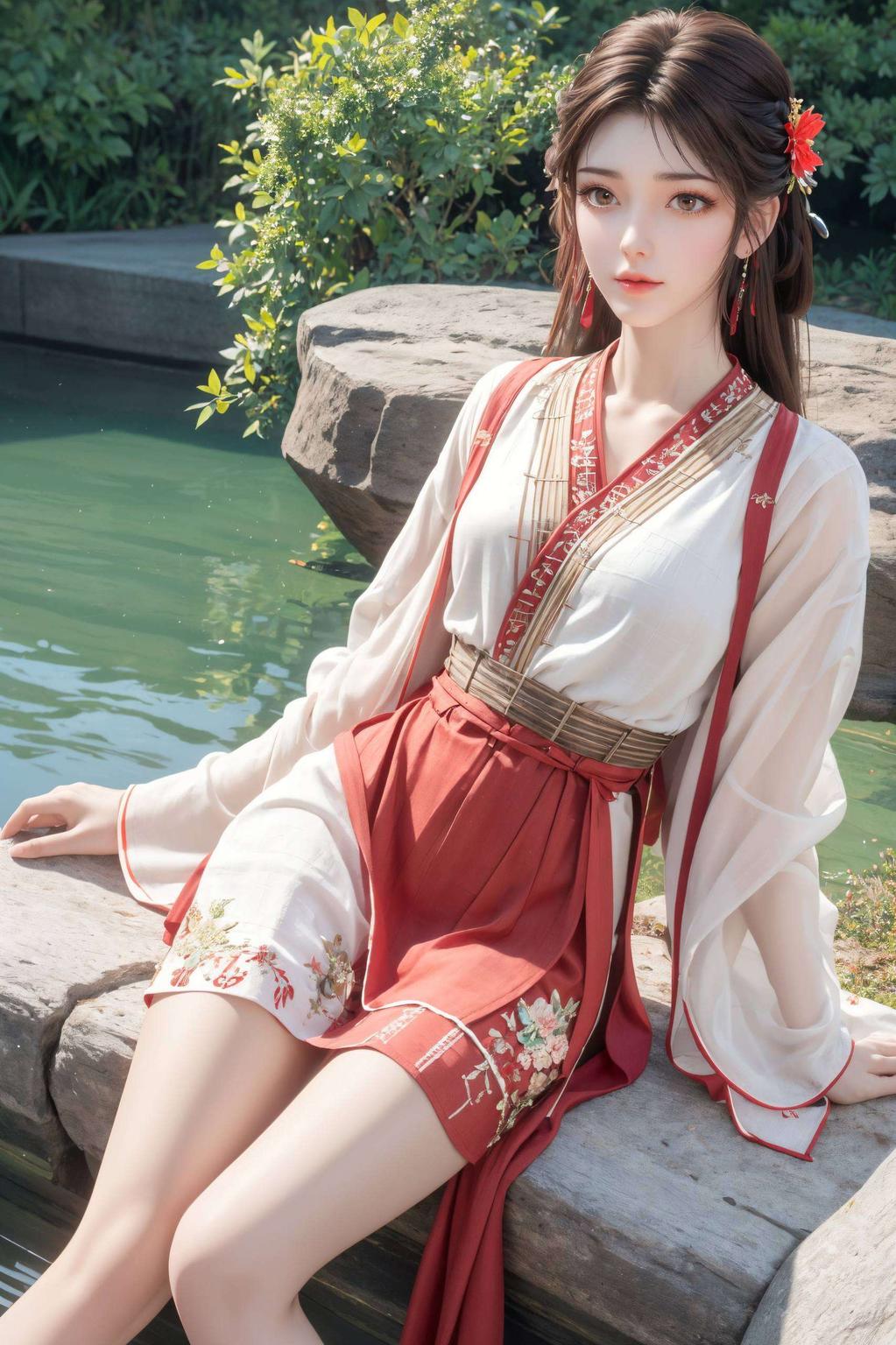 今天给大家带来一款超美的女生壁纸——火灵儿最初的样子！简洁大方让你的平板瞬间焕发新生！快来下载吧！