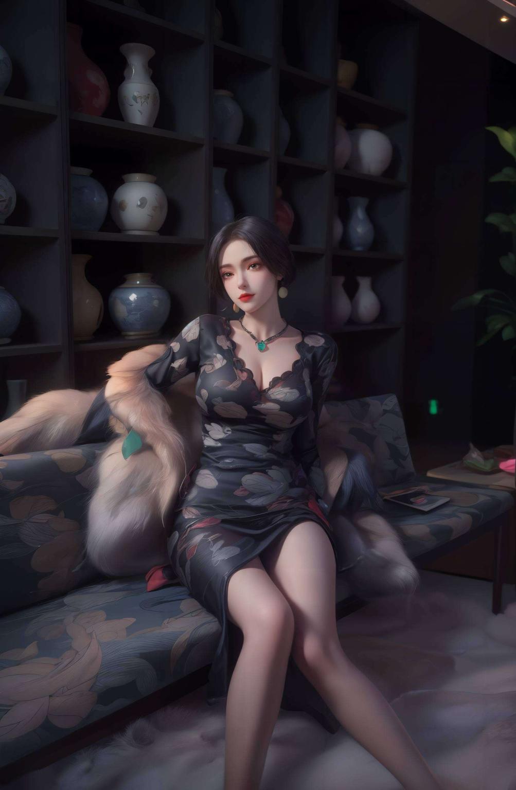 点亮手机屏幕墨色深邃中绽放独特的美