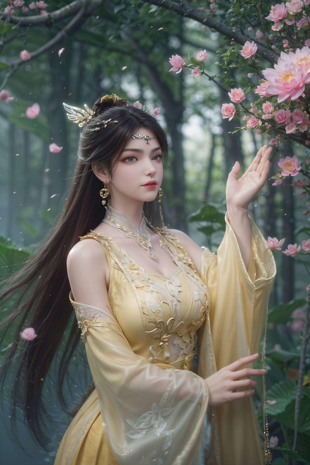 金瓶儿的美艳瞬间动漫风情