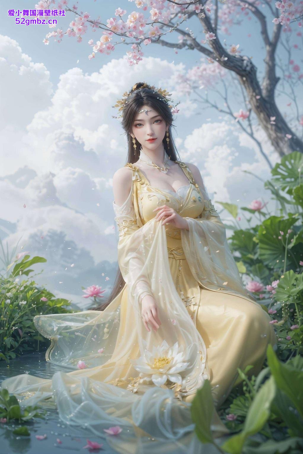 感受动漫的魅力！金瓶儿美女动漫壁纸