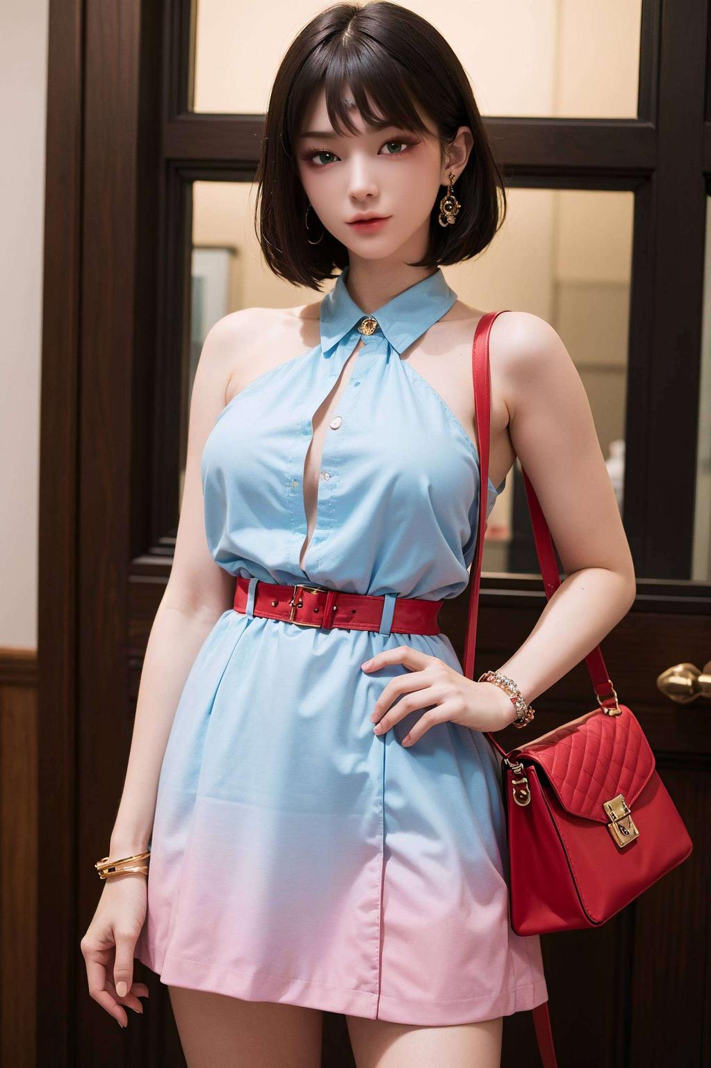 高清细节金瓶儿AI素材