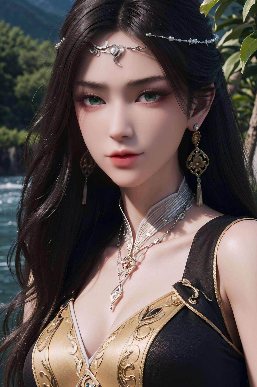 让美丽与清新常伴你的电脑桌面高清壁纸尽显！快来收藏这款养眼可爱的二次元PC壁纸