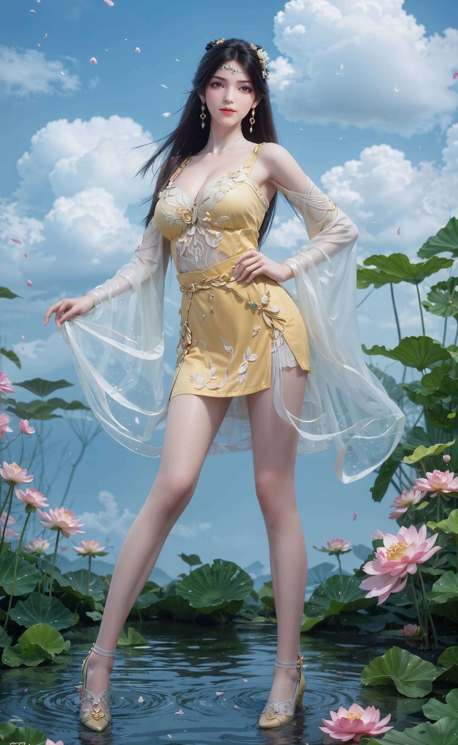 五官精致清晰真是美爆了！金瓶儿高清壁纸无遮挡