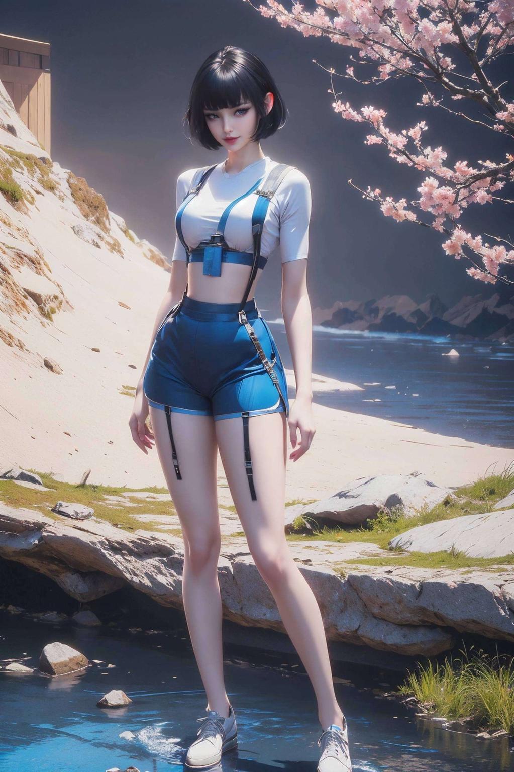 嘿姬青的每一个细节都清晰可见