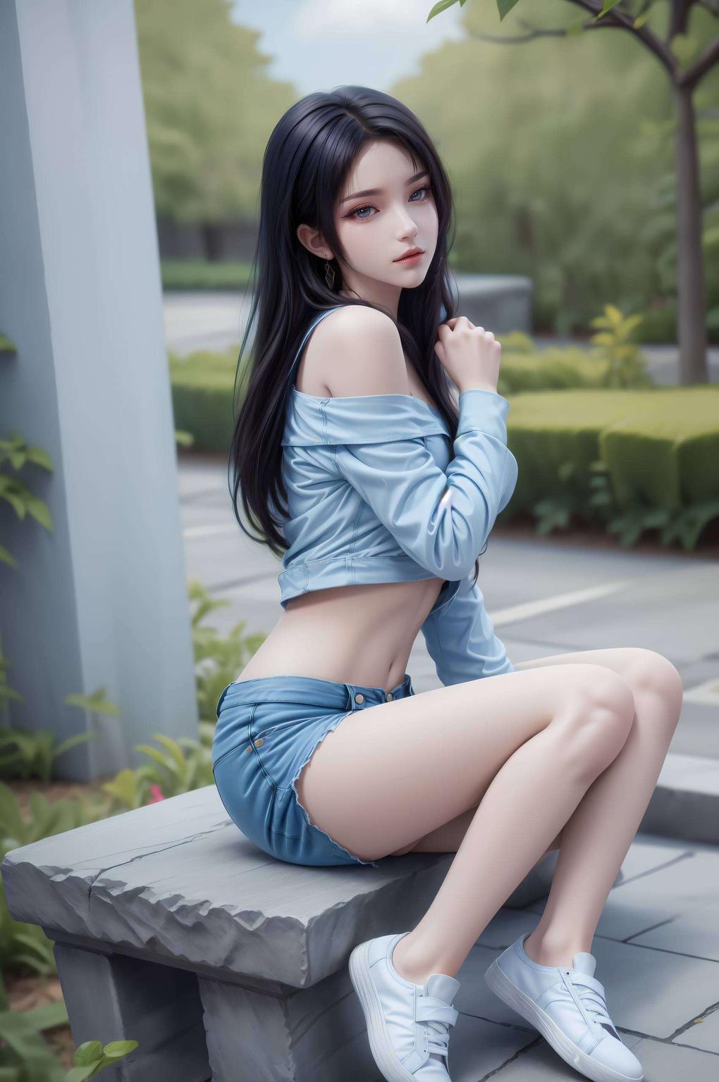 iPhone粉色搭配九幽雀AI国漫女神国漫女神眼神灵动