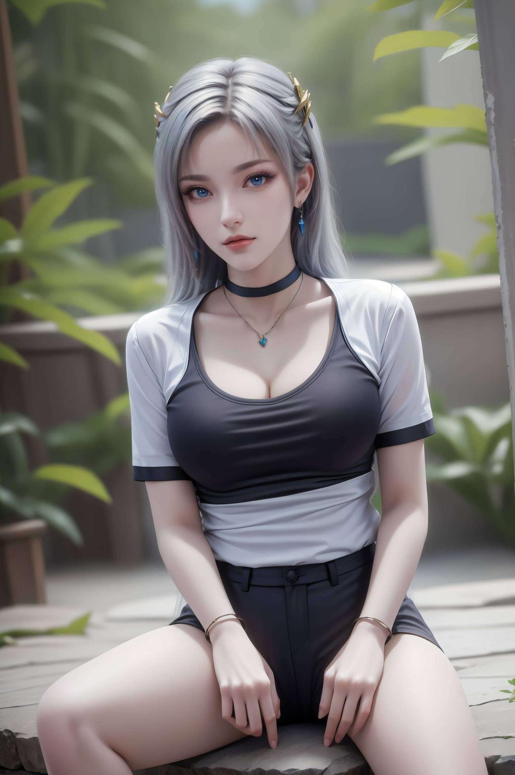 手绘细腻九幽雀翱翔夜空