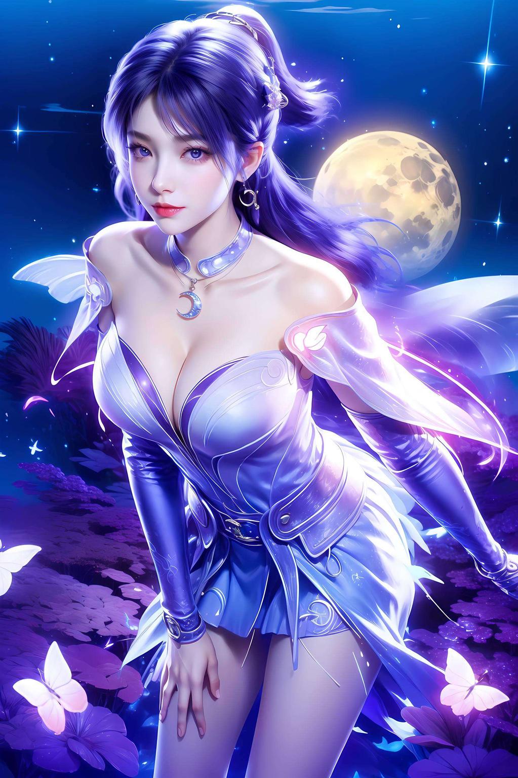 萌化你的手机屏幕！粉嫩可爱姬紫月壁纸美爆高清