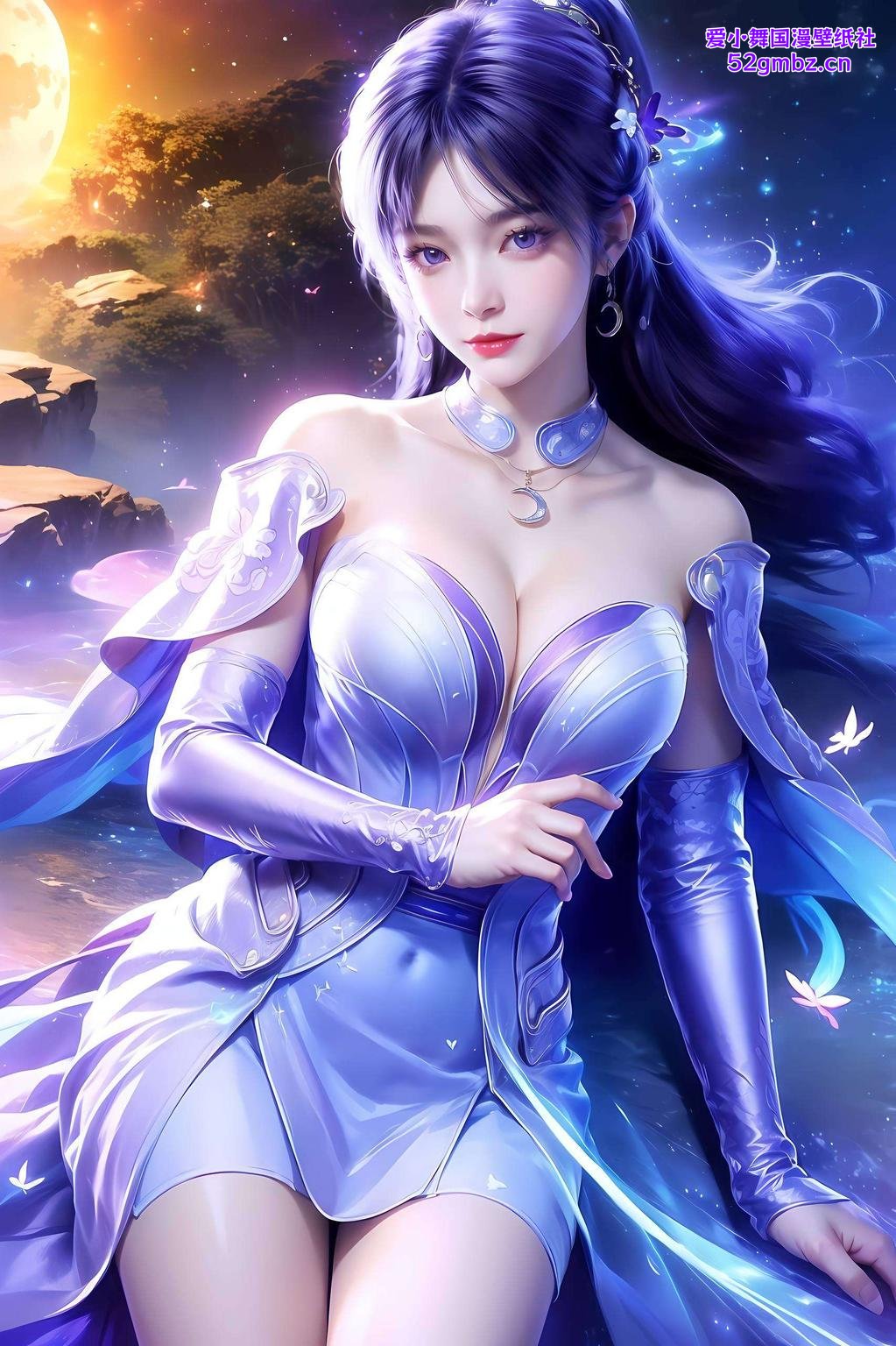 绝对让你爱不释手！姬紫月最新高清4k壁纸