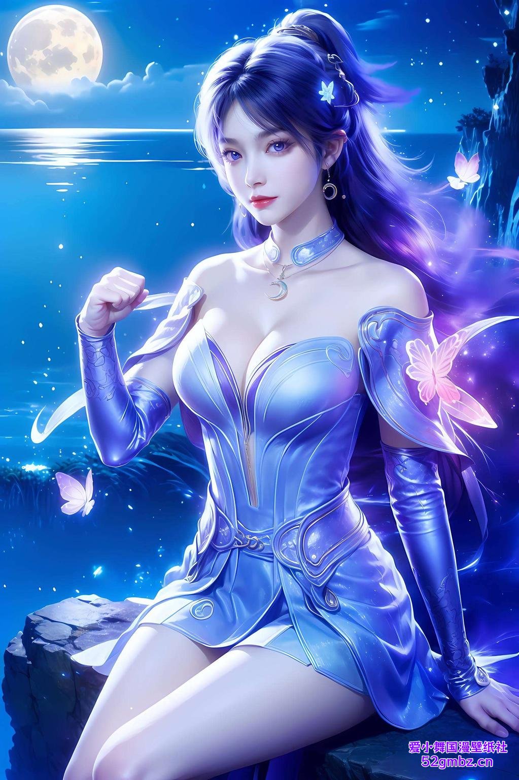 宽屏壁纸惊艳亮相！这抹神秘黑夜里细节满分