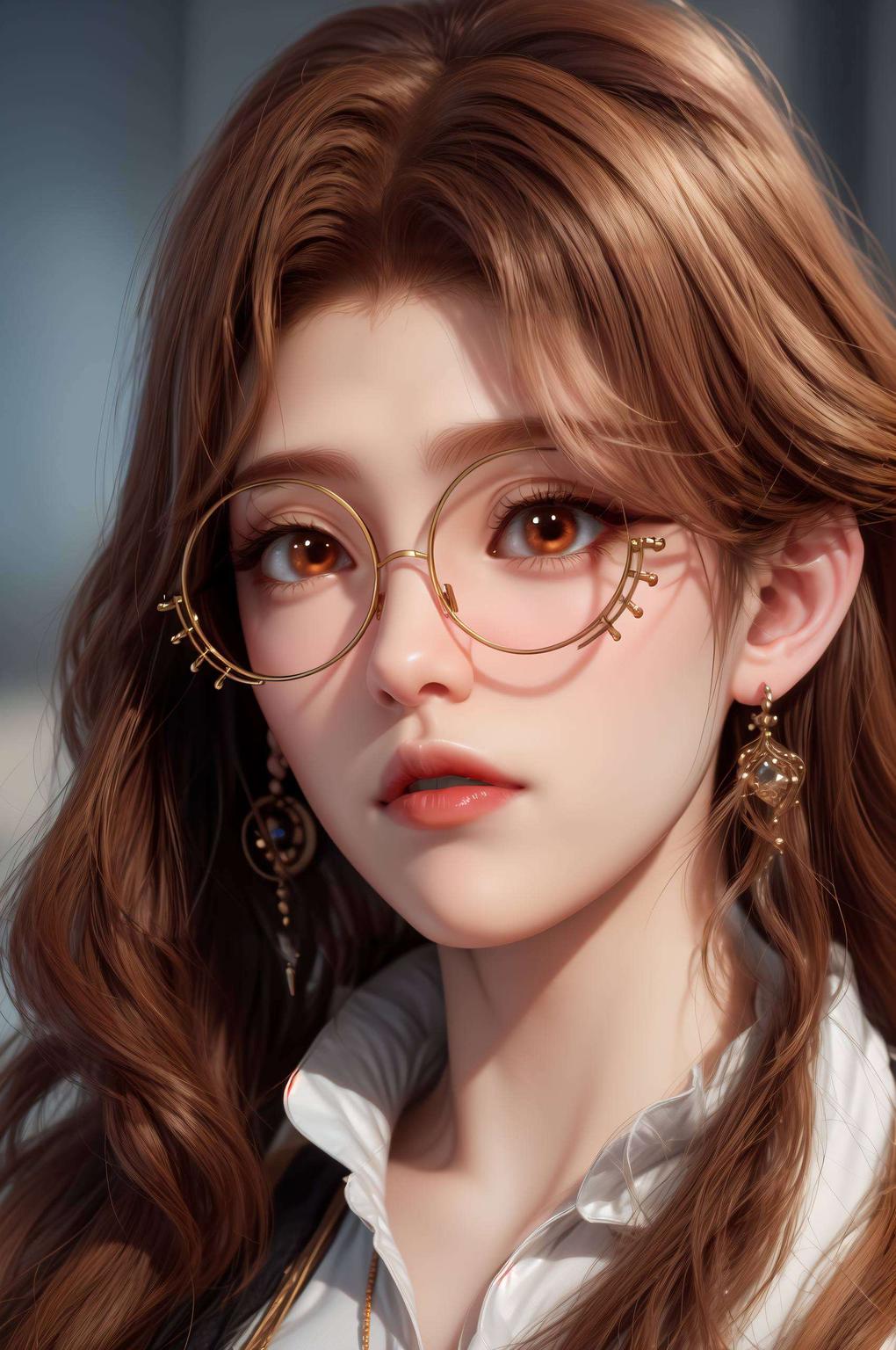 橘子姐的甜美笑容和细腻线条大家好！今天给大家带来一款超美的紫色完美像素安卓艺术壁纸！快来看看这位AI国漫女神橘子姐