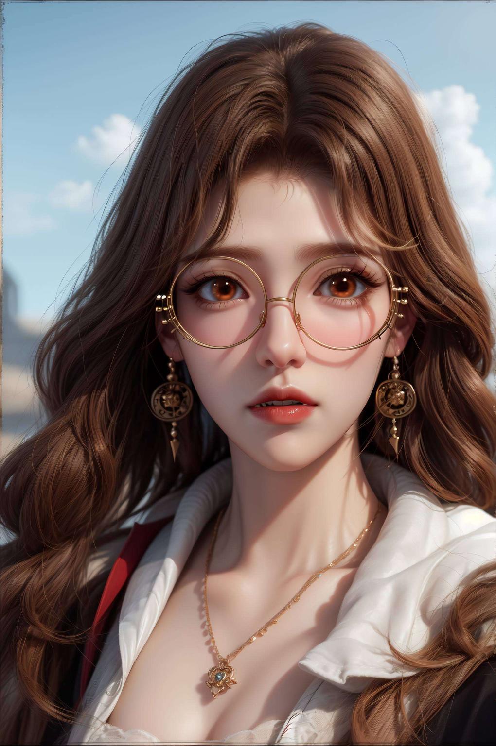 免费分享！感受她的灵动魅力精致细节