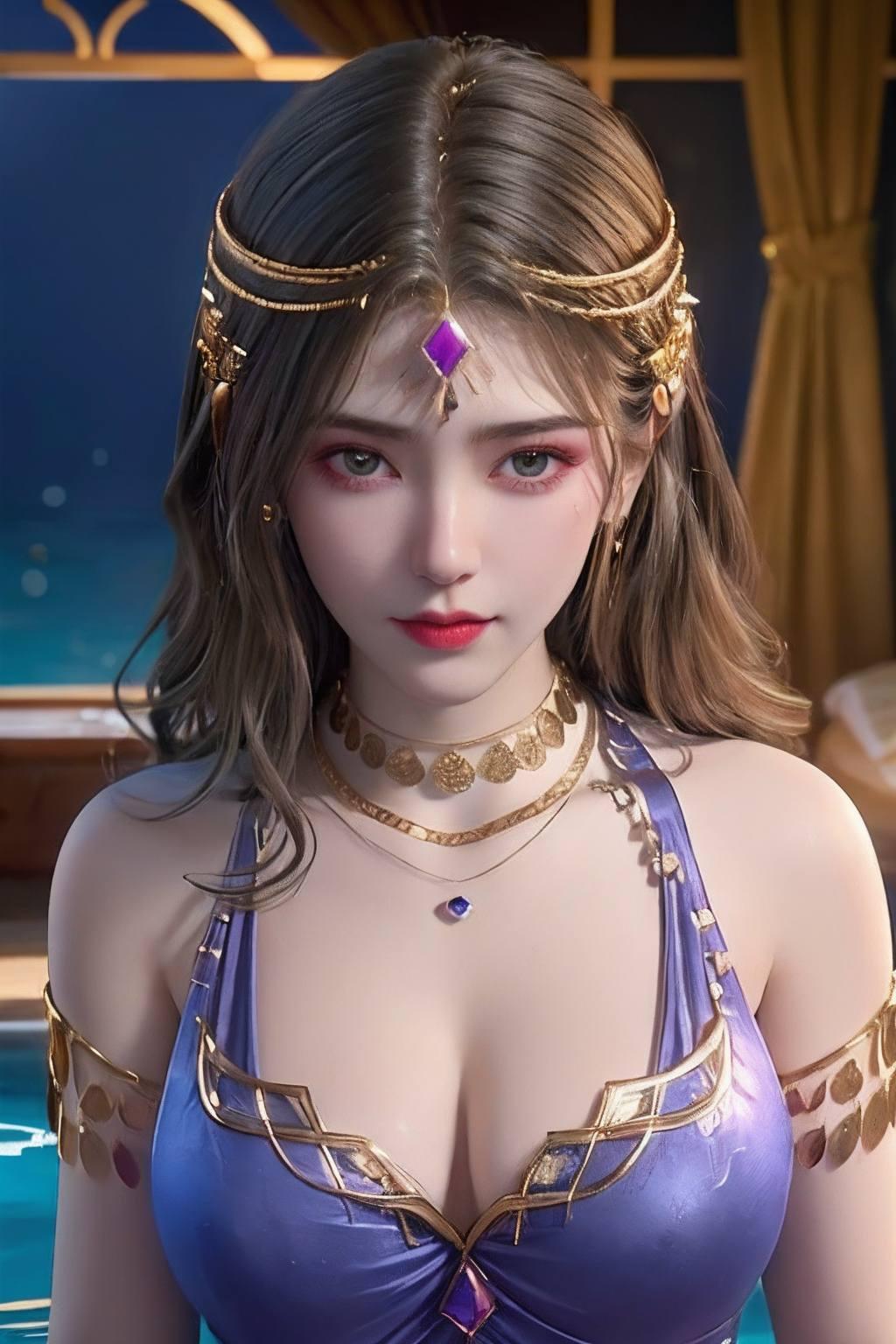 护眼又养眼卡丹公主那迷人的眼神