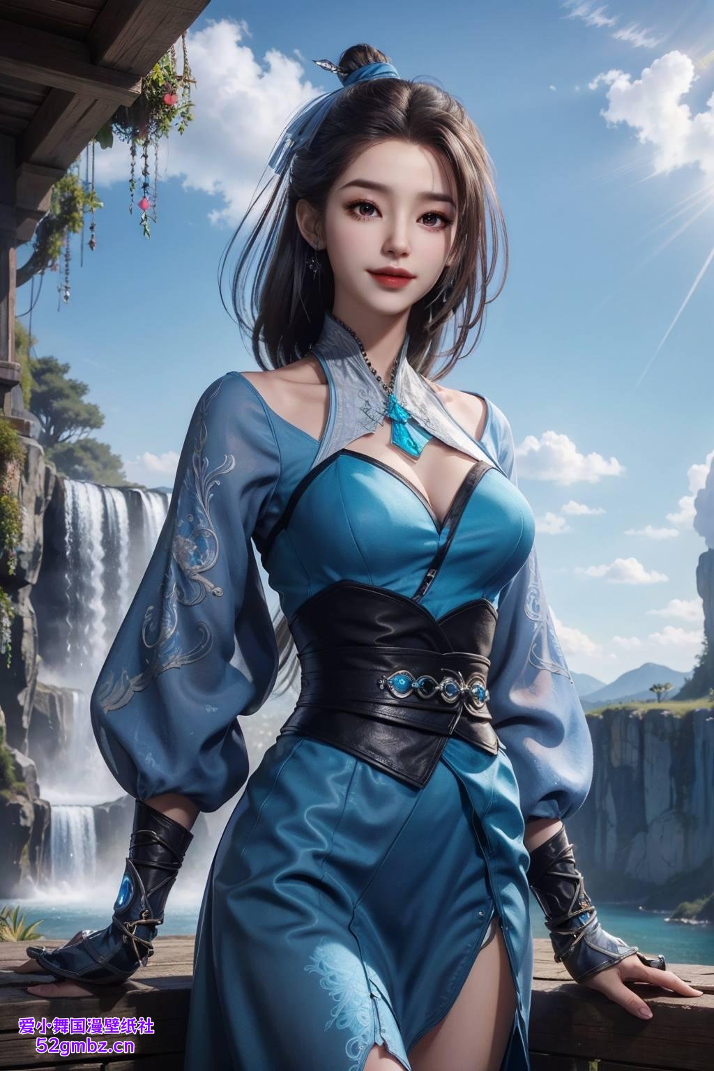 带来蓝灵娥动漫版的高清魅力色彩鲜明