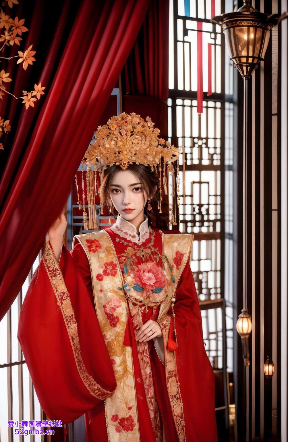 壁纸上的李寒衣剑指苍穹英姿飒爽