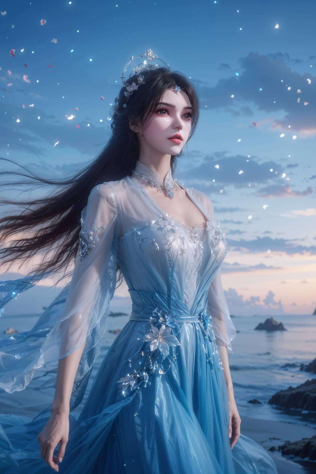 李慕婉横屏壁纸清新绿意