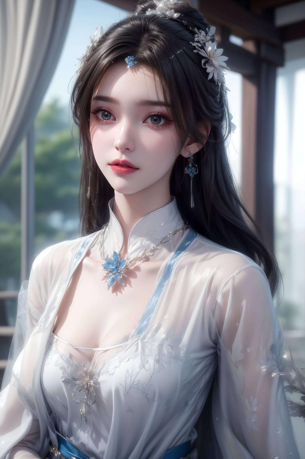 李慕婉婚纱照4K清晰展现