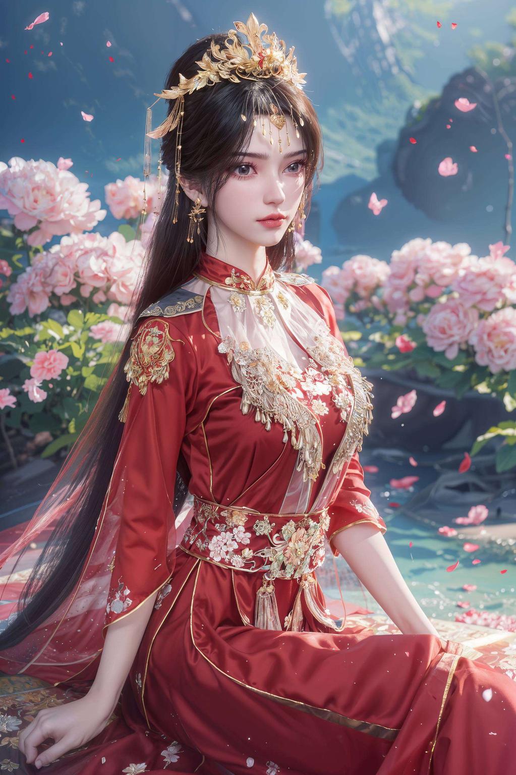 细腻呈现粉色仙逆世界