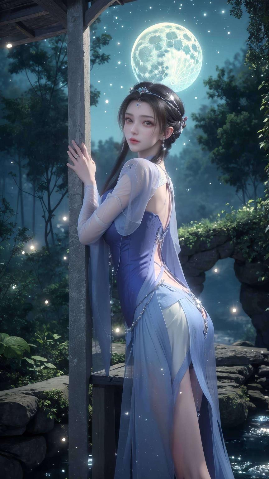 让你的iPad桌面瞬间变身仙境宛如画中仙！这款壁纸免费哦