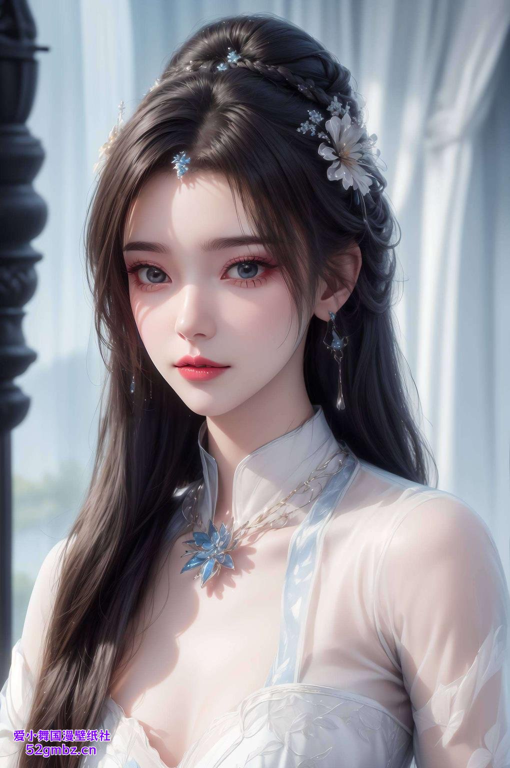 唯美意境尽在李慕婉高清壁纸！细腻画风