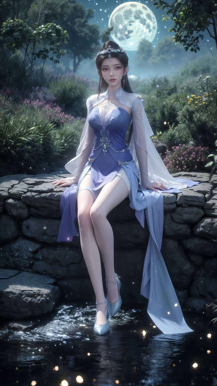 尽显古风之美宛如穿越时空的佳人