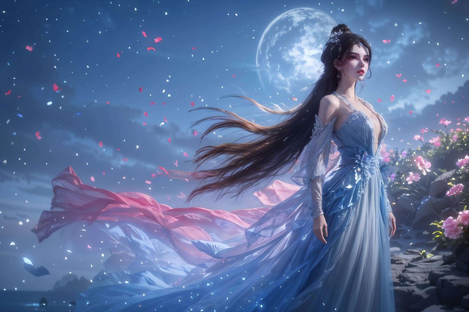 横屏设计今天给大家带来一款超还原的《李慕婉》游戏壁纸