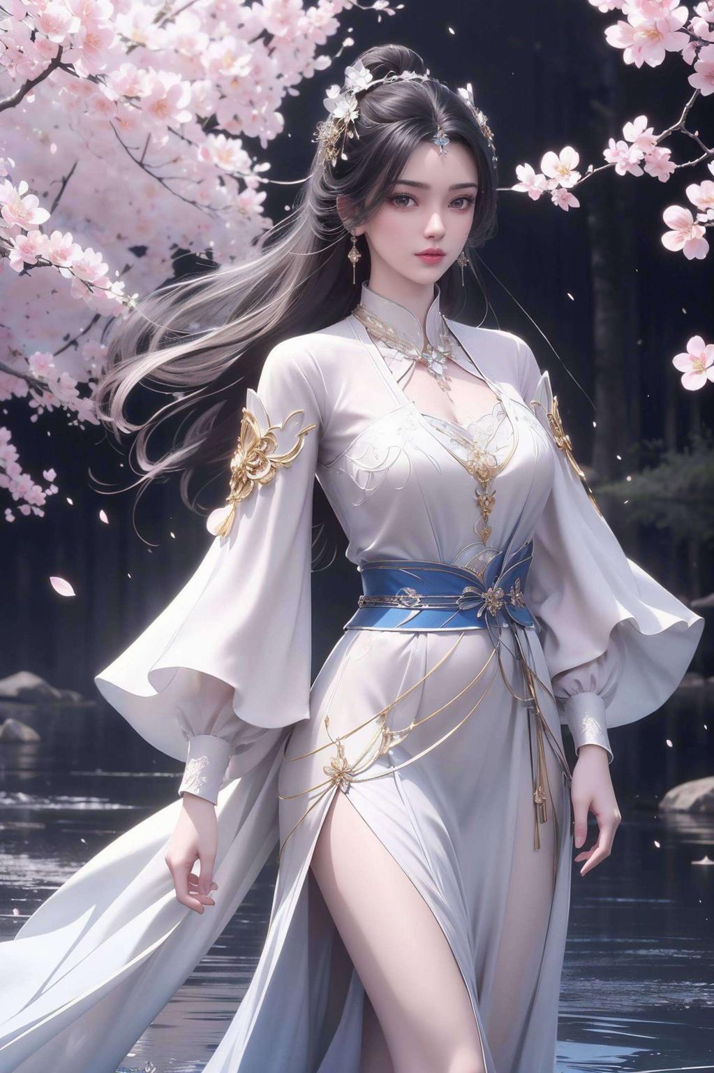 特别推荐！李慕婉全身壁纸手机上的二次元风情