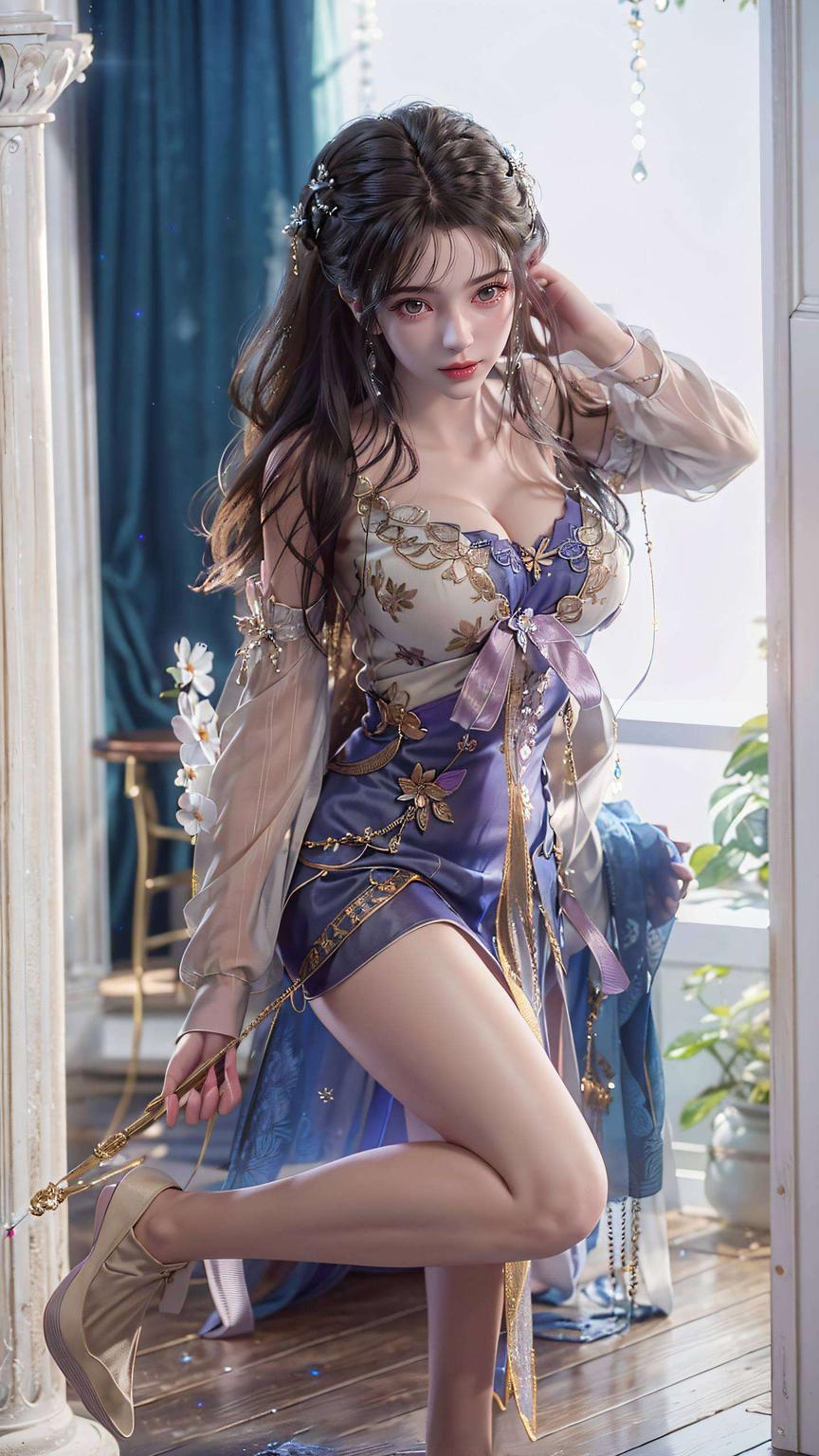 这款仙逆李慕婉古风动态壁纸让你的Win10桌面瞬间变身仙境