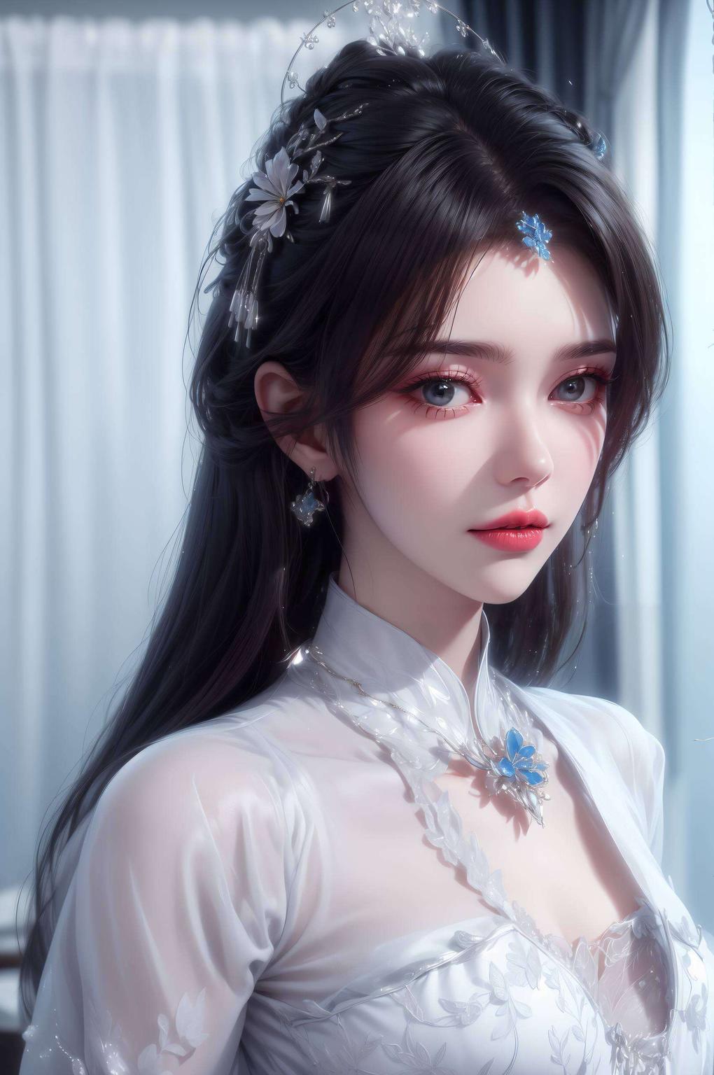 这组对眼睛好极简壁纸精选了李慕婉的高清漫画图片