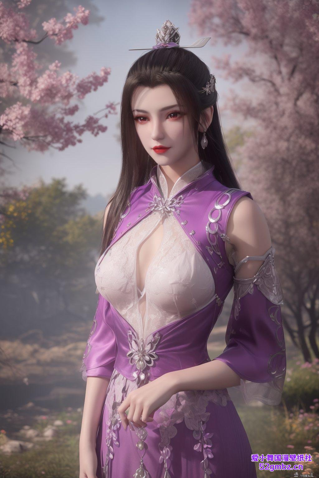 柳眉仙子翩翩起舞衣袂飘飘