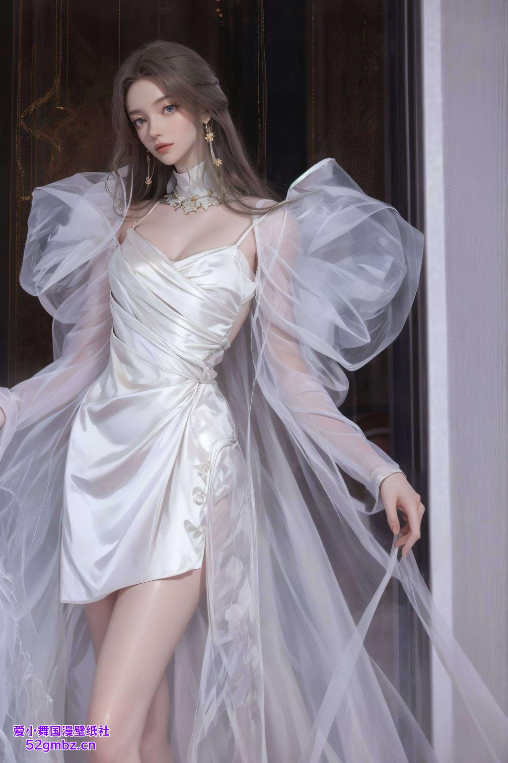 特别适合用来护眼哦！看这高清的麻匪壁纸柳神的图片简直栩栩如生