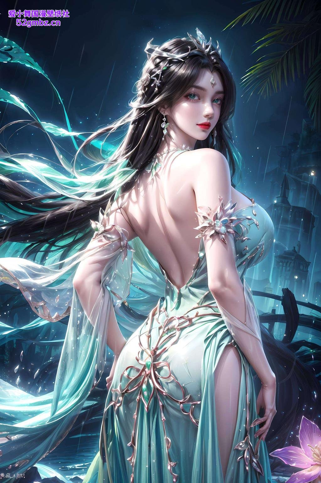 简洁风国漫美女柳神简洁而不失灵动