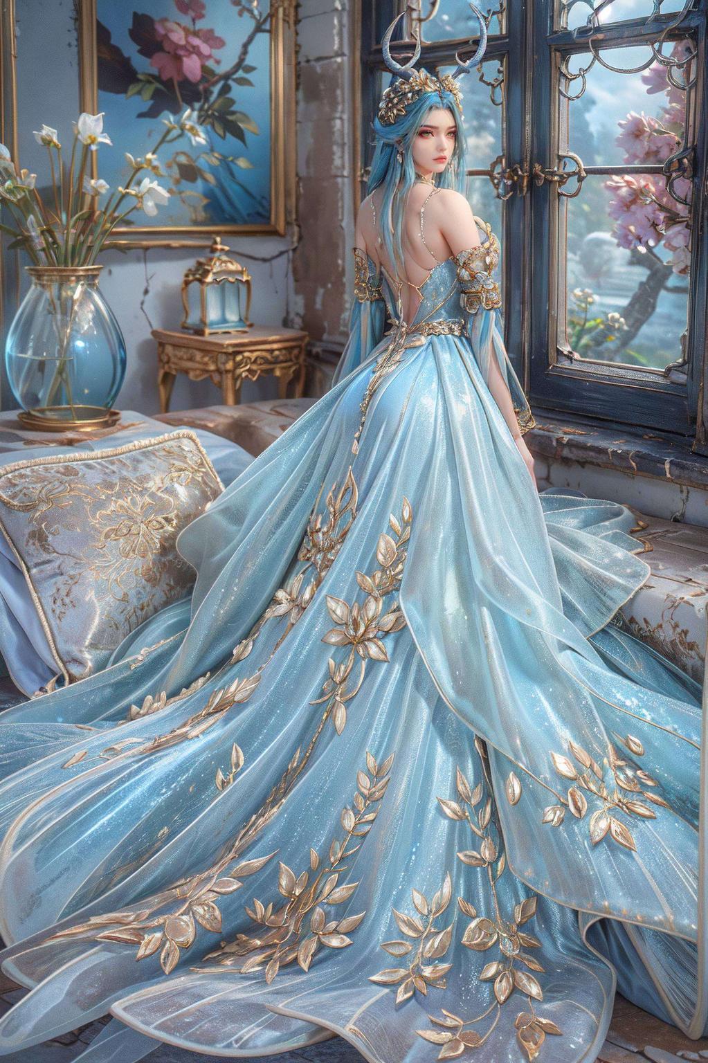 斗破苍穹龙女壁纸双屏高清画质