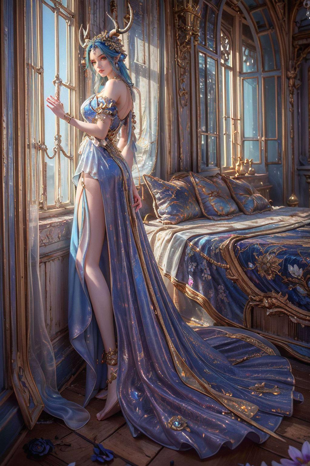 高清美图任你挑！瑰丽龙鳞闪耀眼神炯炯有神