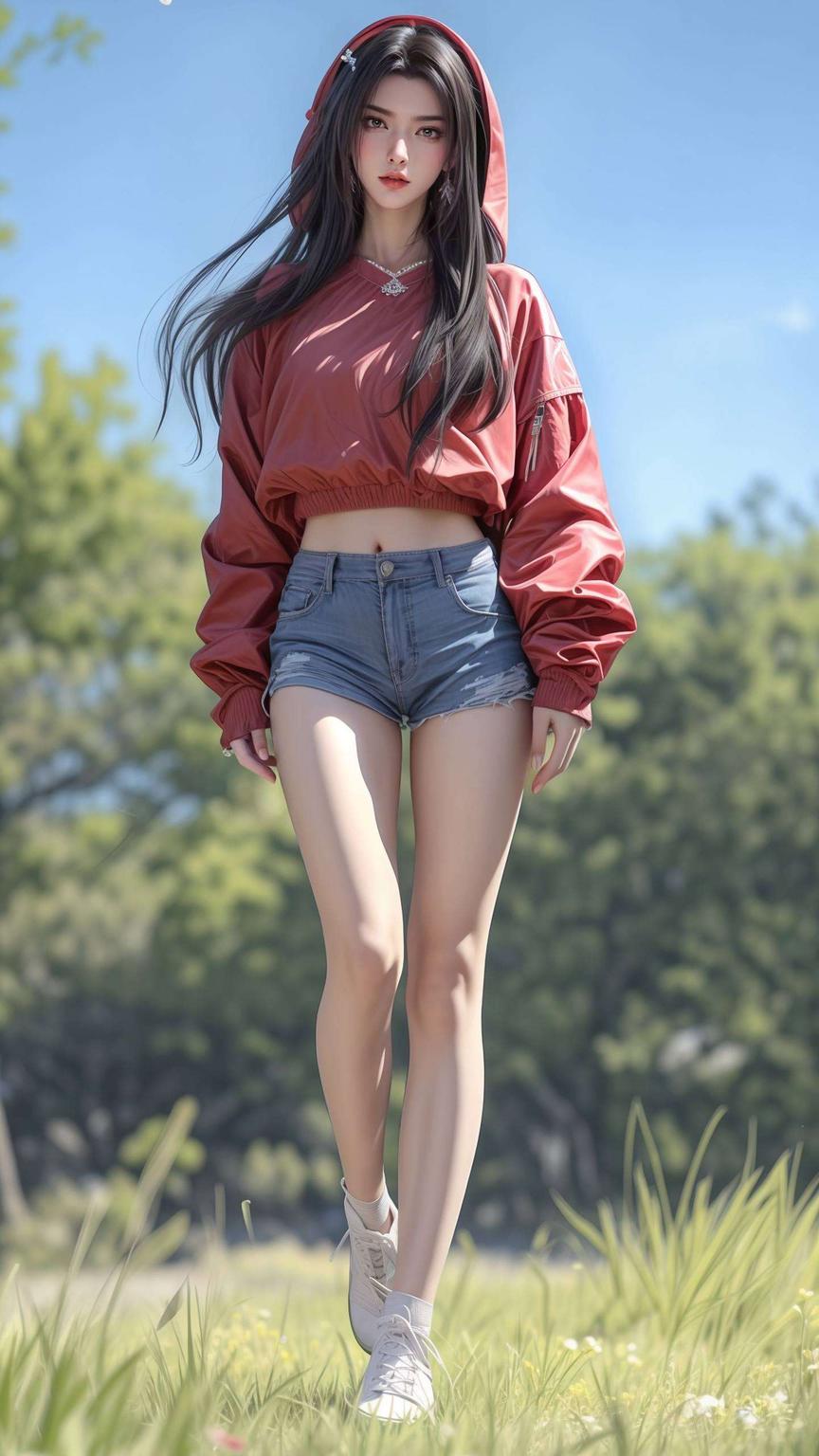 感受古香古色的韵味陆雪琪漫步在古风画卷中