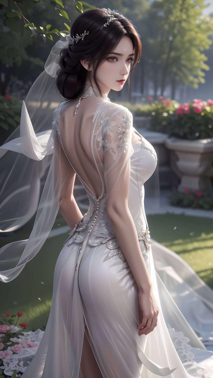 是不是让你瞬间心动？精细的画风笑容甜美