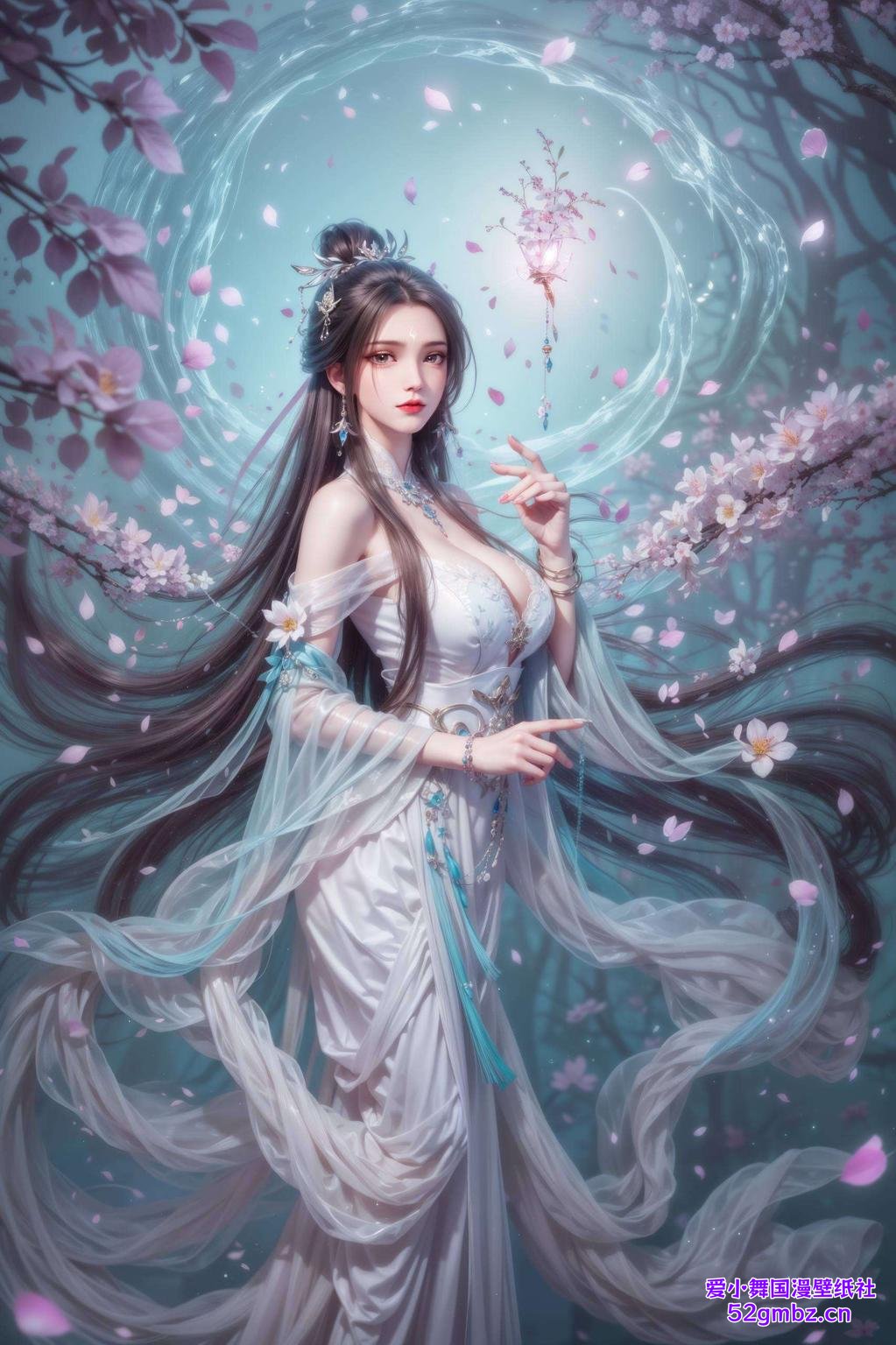 陆雪琪手持神剑御雷真诀壁纸