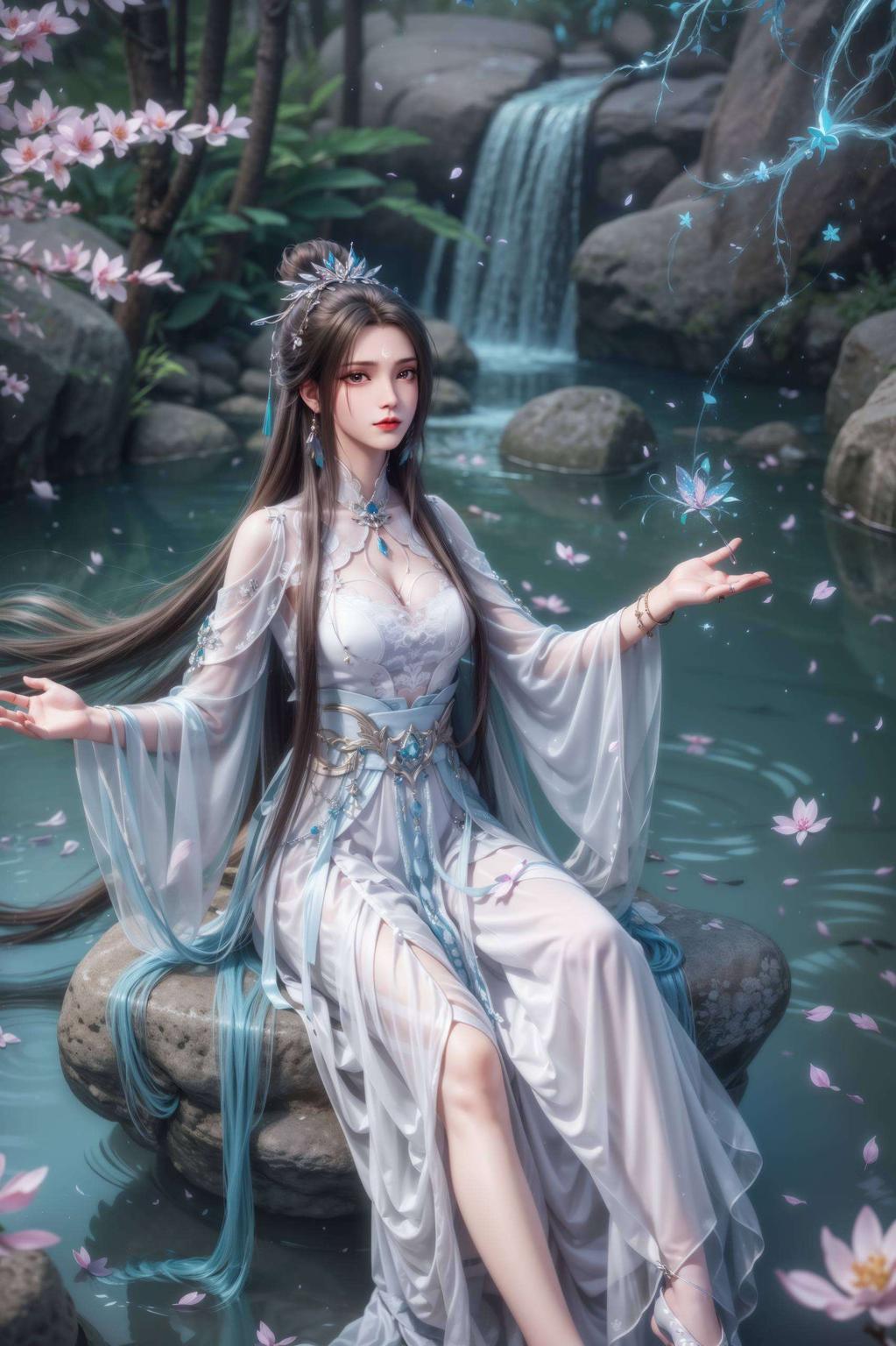 平板潮图必备2K分辨率免费秀！细腻画风捕捉仙子风华