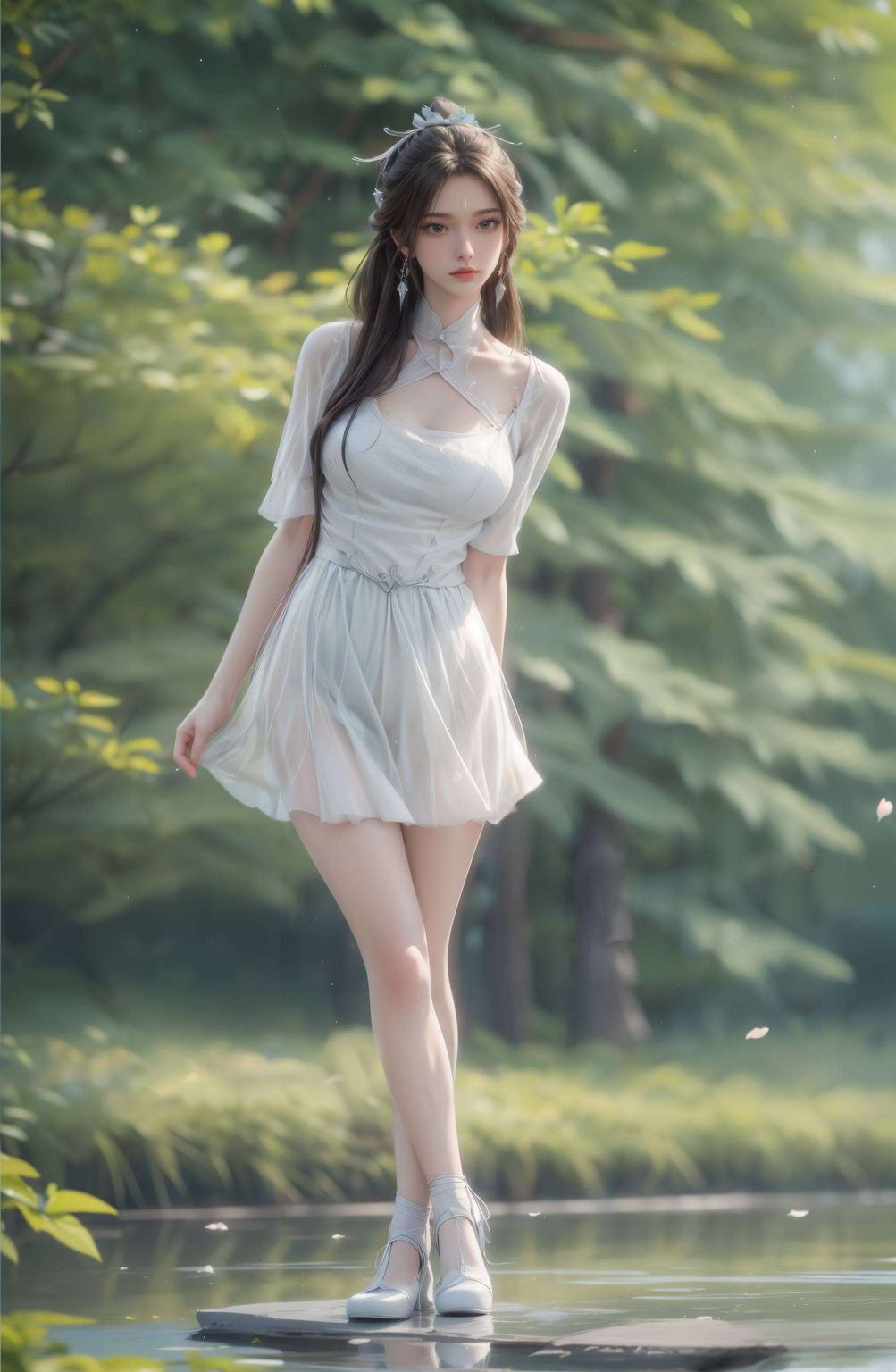 高清细腻绝对让你的手机瞬间变身艺术展！陆雪琪的灵动眼神